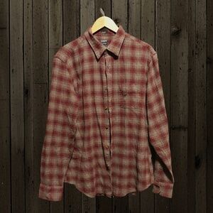 J Crew Classic Fit Flannel Size L